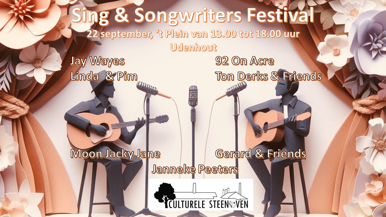 Sing en songwriters festival.